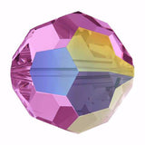 Swarovski Amethyst AB 10mm Crystal Beads 5000