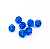 Swarovski 8mm Capri Blue Crystal Beads 5000