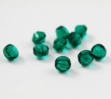 Swarovski crystals 5101 9mm Emerald 