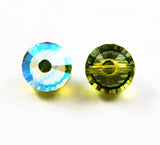 Swarovski crystals Art. 349/5101 10mm Light Olivine AB Beads