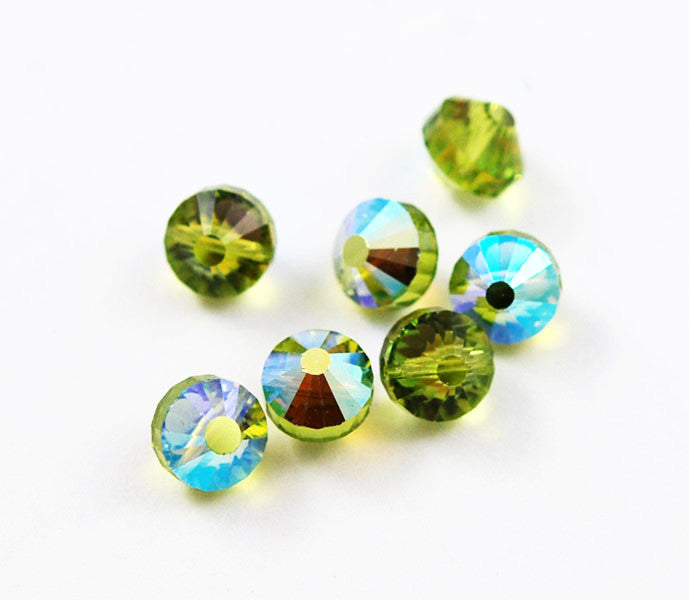 Swarovski crystals Art. 349/5101 10mm Light Olivine AB Beads