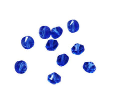 Swarovski crystals Art. 349/5101 7mm Sapphire Beads (12)