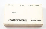 Swarovski crystals Art. 349/5101 - 8mm - Topaz Beads 