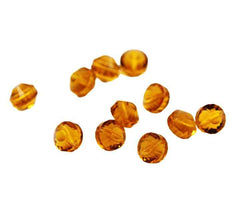 Swarovski crystals Art. 349/5101 - 10mm - Topaz Beads Rare Vintage