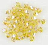 Swarovski 5301 Jonquil AB Beads Crystal