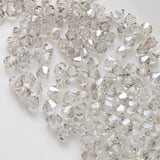 Swarovski 5301 Silver Shade Bicones