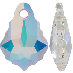 Swarovski Crystal AB 6090 Baroque Pendants 22 x15mm
