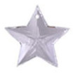 Swarovski Crystal 6716 Faceted Star Pendants 20mm