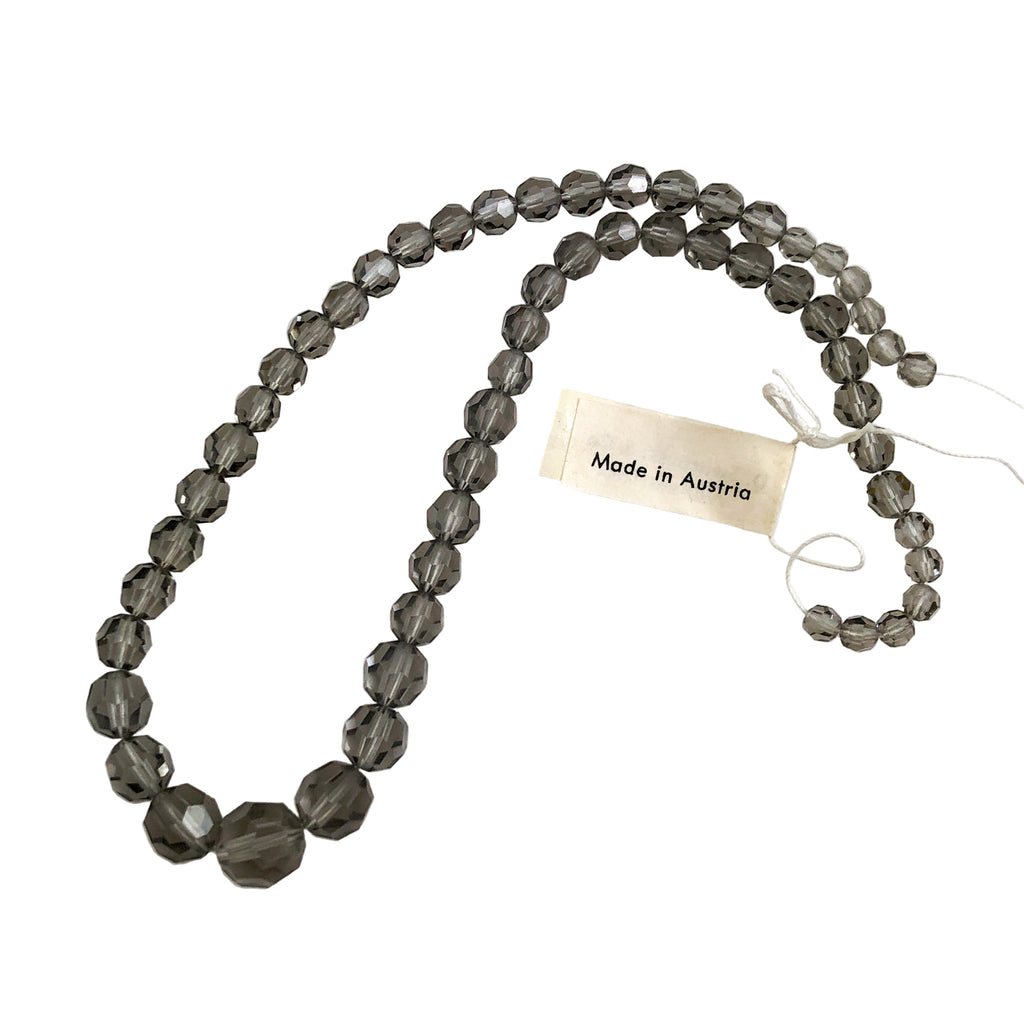 Swarovski Black Diamond strands Crystal Beads