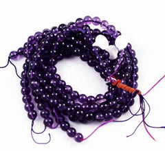 Amethyst Round Beads - Full strand