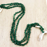 Emerald Green flower beads