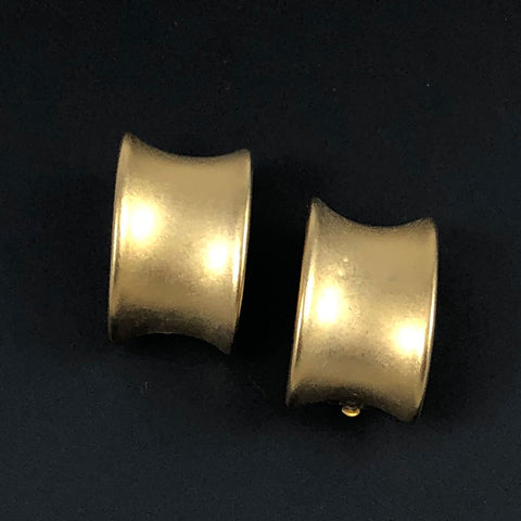 Erwin Pearl Designer Gold Clip On Earrings