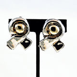 Silver Electroform Clip On Earrings GW