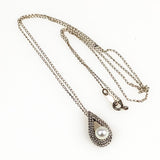 Cultured Pearl 14K White Gold Necklace