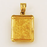 Guardian Angel Pendant 14K Gold