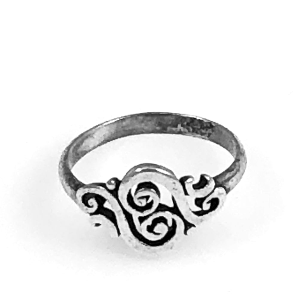 James Avery Sterling Spanish Swirl Ring