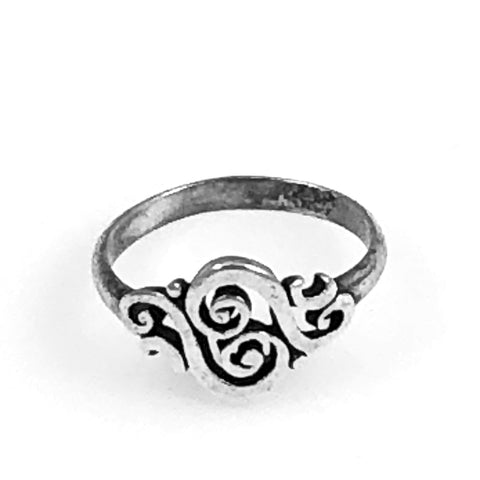 James Avery Sterling Spanish Swirl Ring