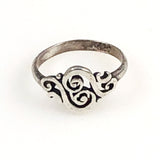 James Avery Sterling Spanish Swirl Ring