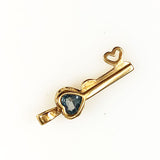 Gold Key to Your Heart Charm 10K