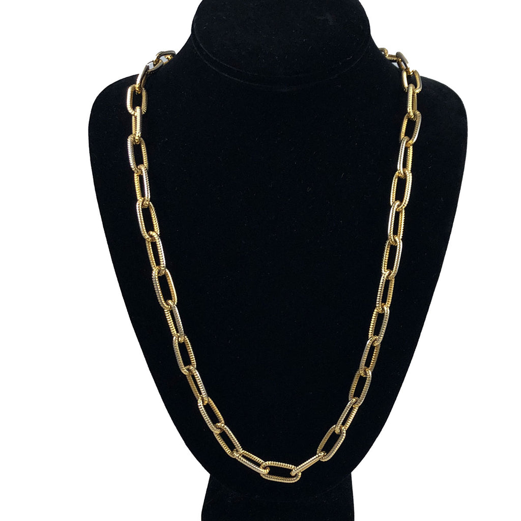 Kramer Gold Chain Necklace Vintage