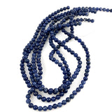 Lapis Lazuli Round Bead Strands