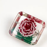 Lucite Reverse Carved Pin