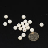 Meerschaum 7mm Round Beads Rare