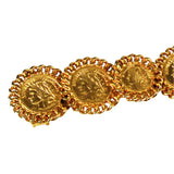 Mimi Di N Gold French Coin Belt Buckle