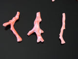 Pink Coral Large Branch Beads Rare Natural