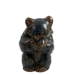 Royal Copenhagen Bear Cub Figurine by Knud Kyhn 21435
