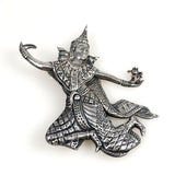 Sterling Brooch Vintage Siam