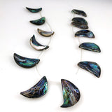 Abalone Shell Tusk Pendants