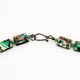 Paua Abalone Necklace Hook Clasp