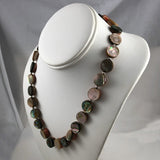 Abalone Shell Necklace Vintage