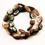 Abalone Shell Oval Beads Strand