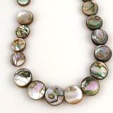 Abalone Shell Round Beads Strand