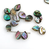 Abalone Shell Teardrop Beads Briolettes