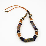 African Trade Millefiori Bead Necklace Antique