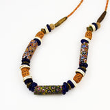 African Trade Millefiori Bead Necklace