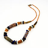 African Trade Millefiori Bead Necklace