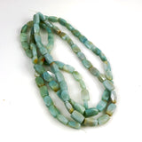 Amazonite Beads Faceted Rectangles