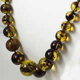Vintage Baltic Amber Graduated Necklace