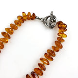 Baltic honey amber necklace