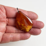 Antique Butterscotch Amber Pendant