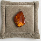 Antique Butterscotch Amber Pendant
