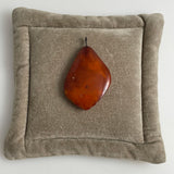 Antique Butterscotch Amber Pendant