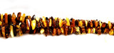 Mixed Color Amber Nugget Beads 