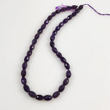 Amethyst Faceted Oval Beads