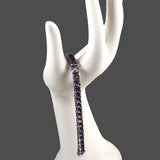 Amethyst Sterling Tennis Bracelet