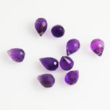 Amethyst Faceted Briolettes 